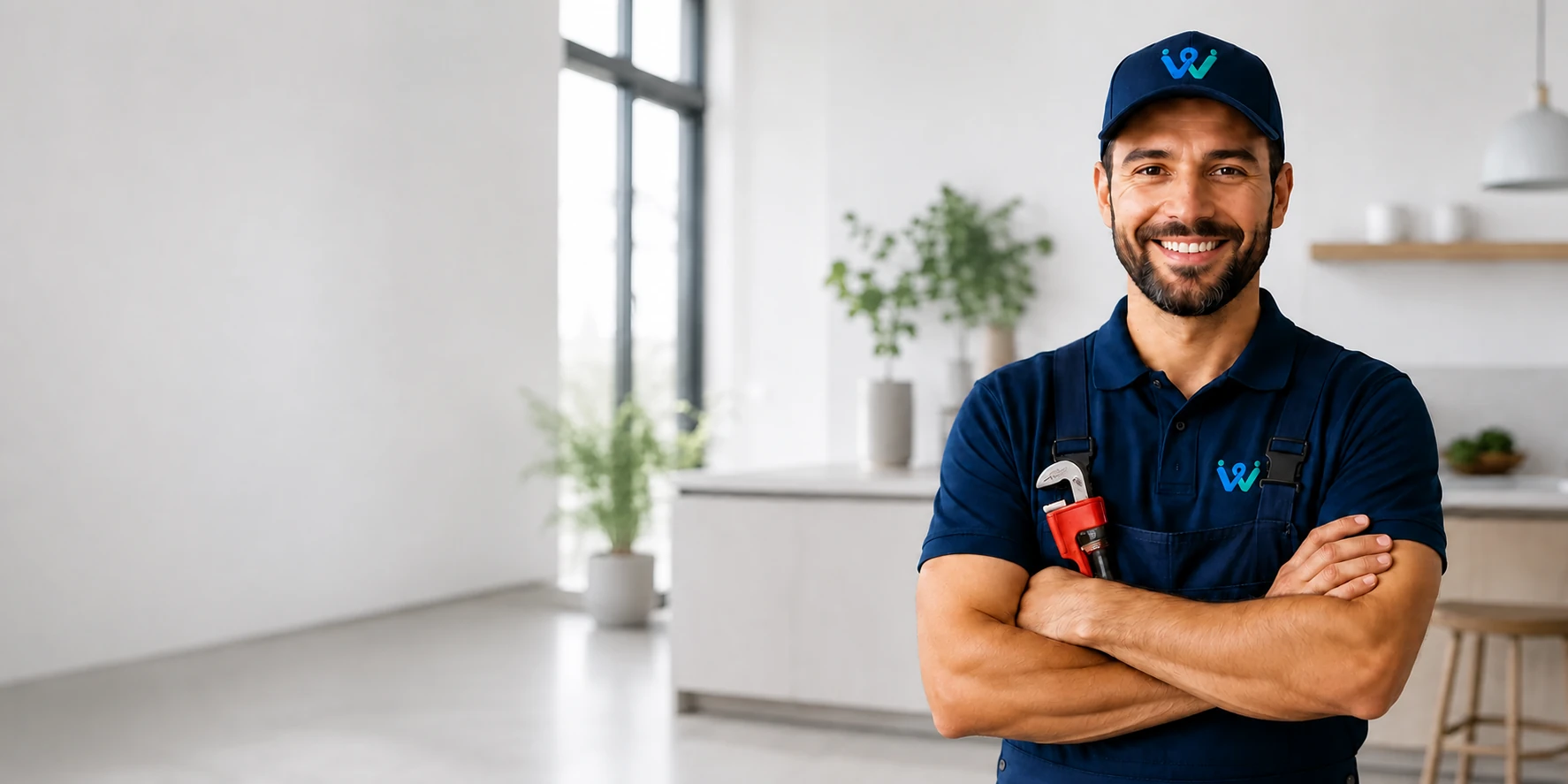 Verified Workori professional ready for a home service visit